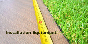 artificial grass installation and maintenance equipment